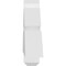 Ekena Millwork Redmond Architectural Grade PVC Gable Bracket, 84"W x 14"H x 4"D x 6"F, 4/12 Pitch GBP084X14X0406RED00 - alternate 5